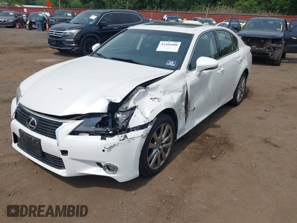 2013 Lexus GS 350 with VIN JTHCE1BLXD5016466, listed as a IAAI auction lot 42481000 with 53,976 mi miles and . Bid and sale history available at DreamBid. Image 6.