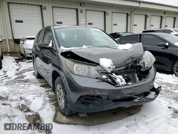 2014 Honda CR-V LX with VIN 2HKRM4H30EH614610, listed as a Copart auction lot 45977815 with 131,192 mi miles and Salvage Title. Bid and sale history available at DreamBid. Image 12.