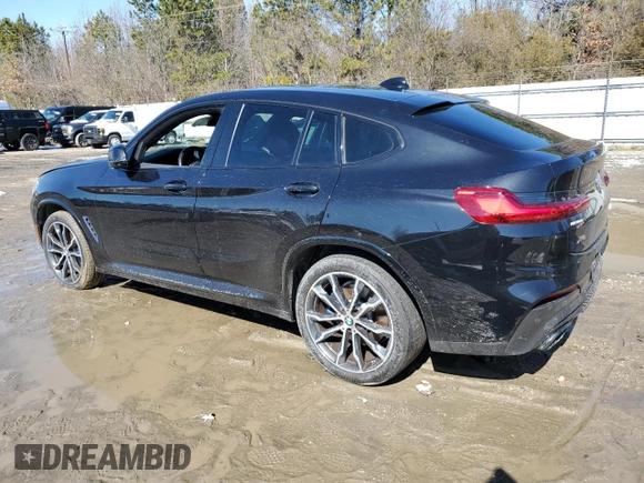 2021 BMW X4 M40i с VIN 5UX2V5C04M9H55156, выставлен на аукционе Copart как лот 46468455 с пробегом 40 621 миль миль и Списание • Salvage title. История ставок и продаж доступна на DreamBid. Изображение 2.