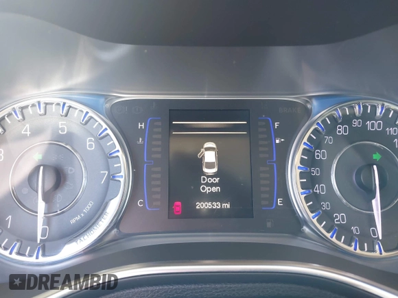 2015 Chrysler 200 Limited with VIN 1C3CCCAB7FN591692, listed as a IAAI auction lot 42172998 with 200,533 mi miles and . Bid and sale history available at DreamBid. Image 7.