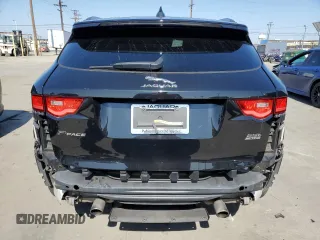 2018 Jaguar F-Pace 25t Premium with VIN SADCJ2FX0JA255130, listed as a Copart auction lot 63700125 with 68,931 mi miles and Clean title. Bid and sale history available at DreamBid. Image 6.