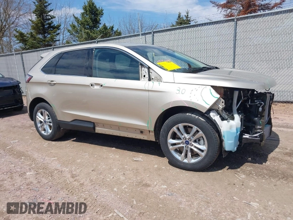 2018 Ford Edge Titanium with VIN 2FMPK4K93JBC51585, listed as a IAAI auction lot 42095968 with 26,095 mi miles. Bid and sale history available at carsss.com. Image 1.