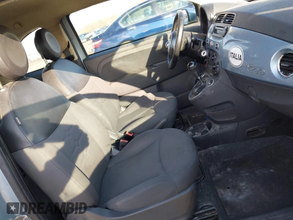 2013 FIAT 500 Pop with VIN 3C3CFFAR1DT754372, listed as a IAAI auction lot 41920208 with 1 mi miles. Bid and sale history available at carsss.com. Image 5.