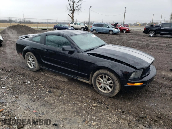 2006 Ford Mustang Standard with VIN 1ZVFT80N265241966, listed as a Copart auction lot 51570835 with 191,147 mi miles and Salvage Title. Bid and sale history available at carsss.com. Image 4.