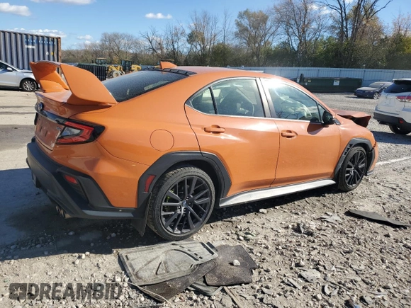 2022 Subaru WRX Limited with VIN JF1VBAN62N8007548, listed as a Copart auction lot 77757294 with 30,498 mi miles and Salvage Title. Bid and sale history available at carsss.com. Image 3.