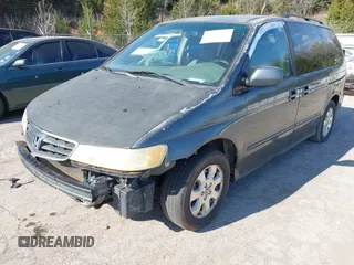 2004 Honda Odyssey EX z VIN 5FNRL18644B044510, wystawiony jako IAAI lot #41868221 z przebiegiem 278 296 mil mil oraz . Historia ofert i sprzedaży dostępna na DreamBid. Obrazek 2.