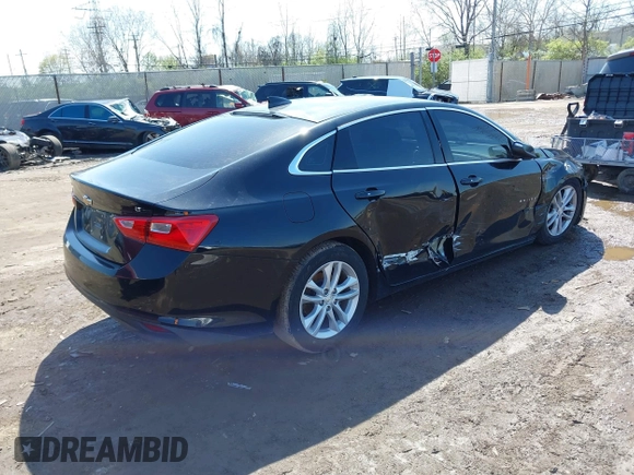 2018 Chevrolet Malibu LT with VIN 1G1ZD5ST3JF102089, listed as a IAAI auction lot 41980111 with 169,459 mi miles. Bid and sale history available at carsss.com. Image 4.