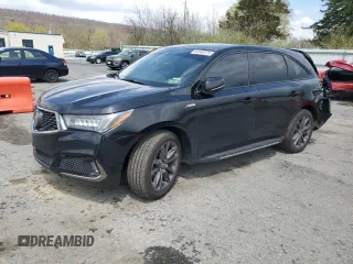 2019 Acura MDX Technology with VIN 5J8YD4H03KL017249, listed as a Copart auction lot 53346575 with 97,848 mi miles and Salvage title. Bid and sale history available at DreamBid. Image 1.