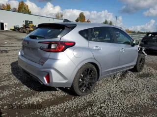 2024 Subaru Impreza RS with VIN JF1GUHHC9R8364552, listed as a Copart auction lot 76031284 with 652 mi miles and Salvage Title. Bid and sale history available at carsss.com. Image 3.