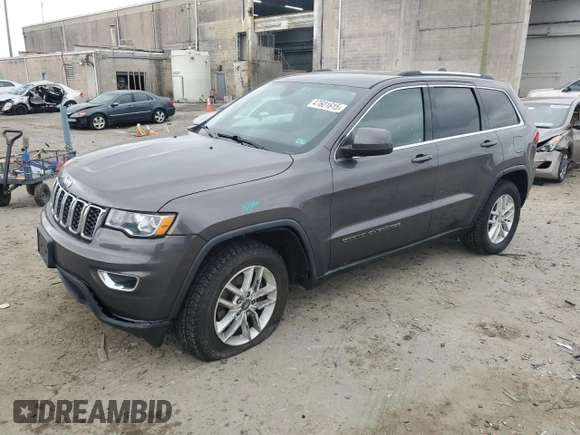 2017 Jeep Grand Cherokee Laredo with VIN 1C4RJFAG9HC750302, listed as a Copart auction lot 47601615 with 101,729 mi miles and Salvage Title. Bid and sale history available at carsss.com. Image 1.