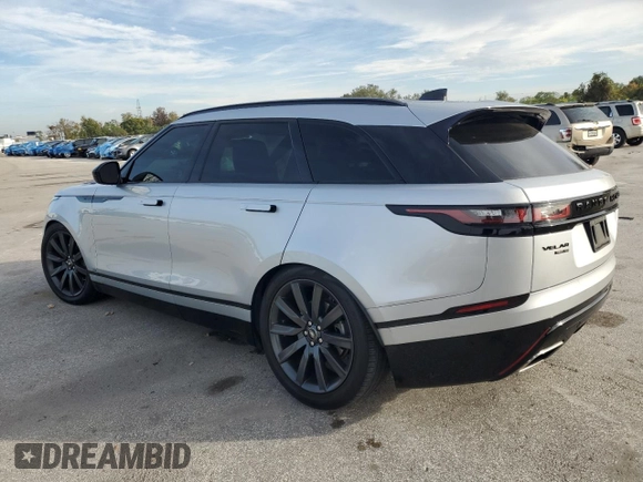 2018 Land Rover Range Rover Velar R-Dynamic HSE with VIN SALYM2RV3JA745279, listed as a Copart auction lot 79309353 with 37,725 mi miles. Bid and sale history available at carsss.com. Image 2.
