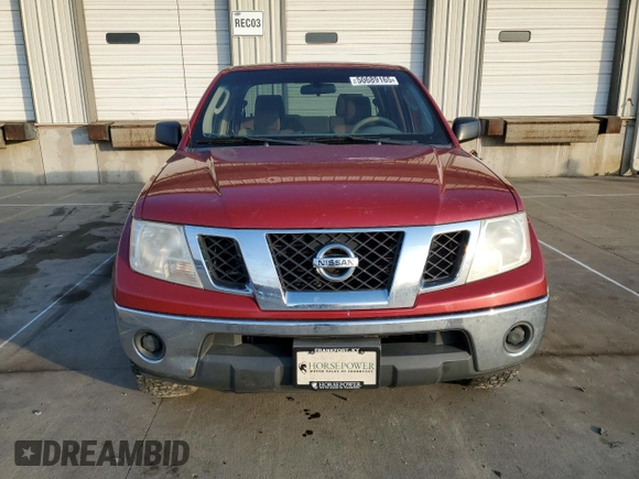 2010 Nissan Frontier SE with VIN 1N6AD0EV2AC431627, listed as a Copart auction lot 50689165 with 218,964 mi miles and Non repairable. Bid and sale history available at DreamBid. Image 5.