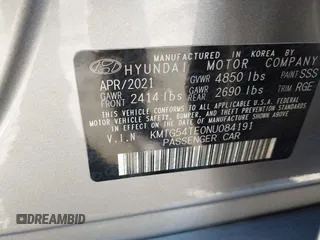 2022 Genesis G70 3.3T z VIN KMTG54TE0NU084191, wystawiony jako IAAI lot #41479649 z przebiegiem 51 548 mil mil oraz . Historia ofert i sprzedaży dostępna na DreamBid. Obrazek 9.