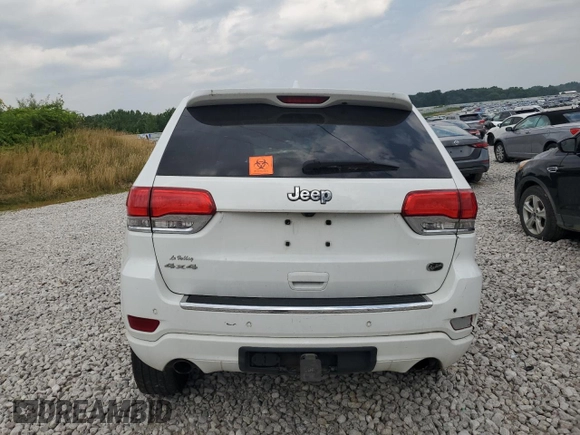 2015 Jeep Grand Cherokee Overland z VIN 1C4RJFCG8FC726437, wystawiony jako Copart lot #63671265 z przebiegiem 158 452 mil mil oraz Czysty tytuł • Clean title. Historia ofert i sprzedaży dostępna na DreamBid. Obrazek 6.