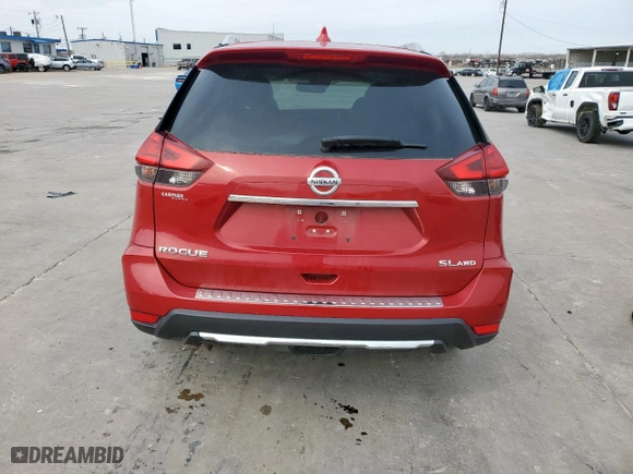 2017 Nissan Rogue SL with VIN 5N1AT2MV8HC843723, listed as a Copart auction lot 48320125 with 91,864 mi miles and Salvage Title. Bid and sale history available at carsss.com. Image 6.