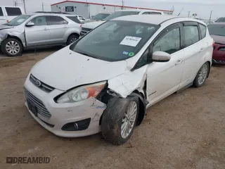 2013 Ford C-Max Hybrid SEL with VIN 1FADP5BU7DL544628, listed as a IAAI auction lot 41583426 with 230,761 mi miles. Bid and sale history available at carsss.com. Image 2.