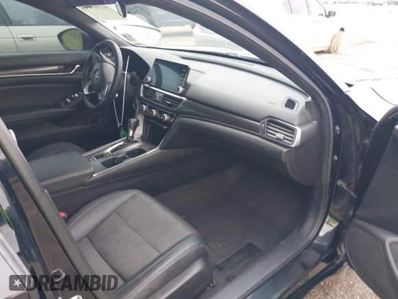 2019 Honda Accord Sport with VIN 1HGCV1F30KA012802, listed as a IAAI auction lot 41903148 with 144,883 mi miles and . Bid and sale history available at DreamBid. Image 5.