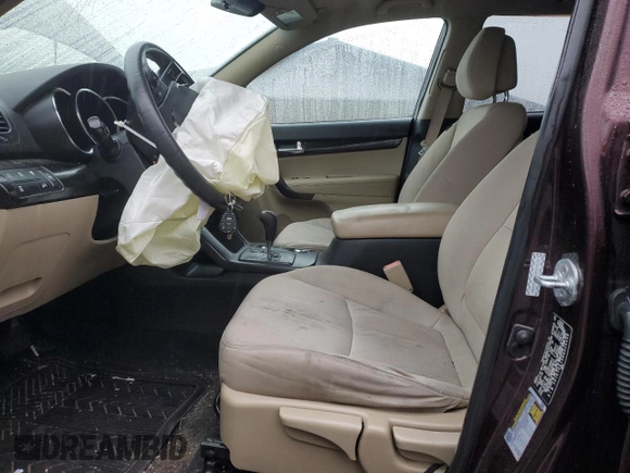 2011 Kia Sorento LX with VIN 5XYKTCA1XBG026448, listed as a Copart auction lot 51687725 with 150,426 mi miles and Salvage Title. Bid and sale history available at carsss.com. Image 7.