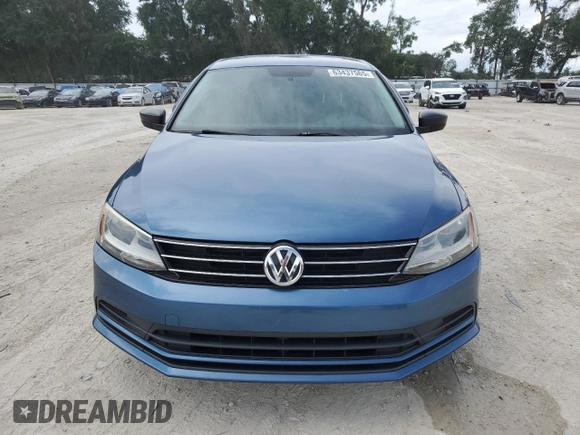 2015 Volkswagen Jetta SE with VIN 3VWD17AJ4FM308841, listed as a Copart auction lot 63437565 with 156,974 mi miles and Salvage title. Bid and sale history available at DreamBid. Image 5.
