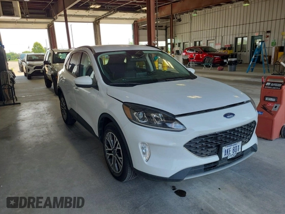 2021 Ford Escape SEL Hybrid with VIN 1FMCU9CZ1MUB25597, listed as a IAAI auction lot 42663573 with 79,061 mi miles and . Bid and sale history available at DreamBid. Image 33.