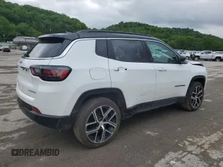 2024 Jeep Compass Limited with VIN 3C4NJDCN7RT166260, listed as a Copart auction lot 58562245 with 1,836 mi miles and Salvage title. Bid and sale history available at DreamBid. Image 3.
