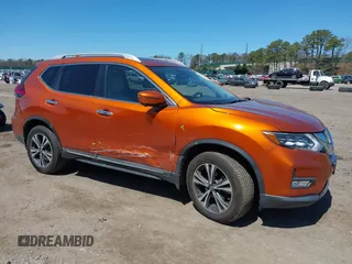 2017 Nissan Rogue SL with VIN 5N1AT2MV7HC751485, listed as a IAAI auction lot 42070057 with 93,921 mi miles. Bid and sale history available at carsss.com. Image 1.