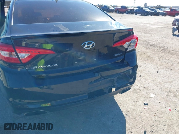 2016 Hyundai Sonata Sport with VIN 5NPE34AF2GH414630, listed as a IAAI auction lot 41653099 with 117,258 mi miles and . Bid and sale history available at DreamBid. Image 6.