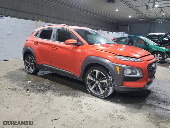 2019 Hyundai Kona Limited with VIN KM8K3CA58KU238505, listed as a Copart auction lot 41784425 with 23,215 mi miles and Salvage Title. Bid and sale history available at carsss.com. Image 4.