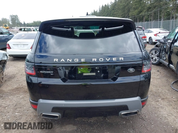 2020 Land Rover Range Rover Sport SE with VIN SALWG2SU5LA741348, listed as a IAAI auction lot 39484742 with 57,216 mi miles. Bid and sale history available at carsss.com. Image 16.