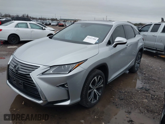 2019 Lexus RX with VIN 2T2ZZMCA8KC147017, listed as a IAAI auction lot 41557384 with 47,153 mi miles. Bid and sale history available at carsss.com. Image 2.