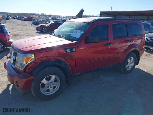 2009 Dodge Nitro SXT with VIN 1D8GU28K09W504936, listed as a IAAI auction lot 40761972 with 86,017 mi miles. Bid and sale history available at carsss.com. Image 18.