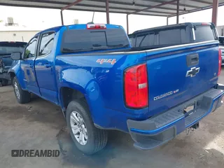 2019 Chevrolet Colorado 4WD LT with VIN 1GCGTCENXK1200876, listed as a IAAI auction lot 42161531 with 87,413 mi miles and . Bid and sale history available at DreamBid. Image 3.
