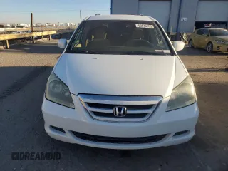 2005 Honda Odyssey EX with VIN 5FNRL38455B400989, listed as a Copart auction lot 50576265 with 132,131 mi miles and Salvage Title. Bid and sale history available at carsss.com. Image 5.