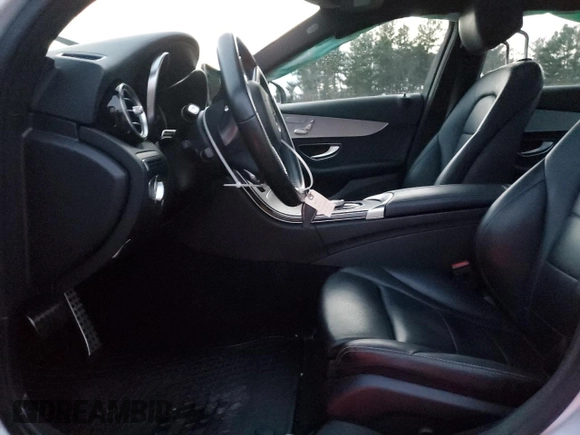 2018 Mercedes-Benz C 300 with VIN 55SWF4KB7JU280340, listed as a Copart auction lot 86372144 with 93,997 mi miles and Salvage Title. Bid and sale history available at DreamBid. Image 7.