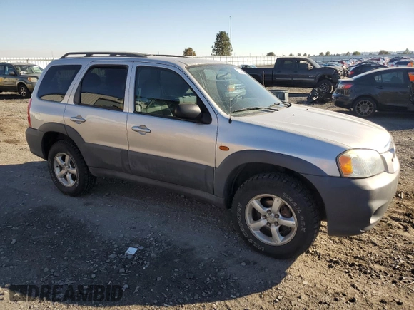 2005 Mazda Tribute i with VIN 4F2YZ92Z85KM06161, listed as a Copart auction lot 75021414 with 171,167 mi miles and Salvage Title. Bid and sale history available at carsss.com. Image 4.