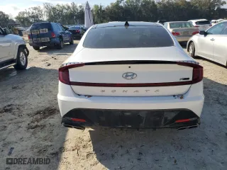 2023 Hyundai Sonata N Line with VIN KMHL14JC8PA260270, listed as a Copart auction lot 44819275 with 41,453 mi miles and Clean Title. Bid and sale history available at carsss.com. Image 6.