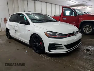 2019 Volkswagen Golf GTI S with VIN 3VW6T7AU8KM005293, listed as a Copart auction lot 73390374 with 67,129 mi miles and Salvage Title. Bid and sale history available at carsss.com. Image 4.