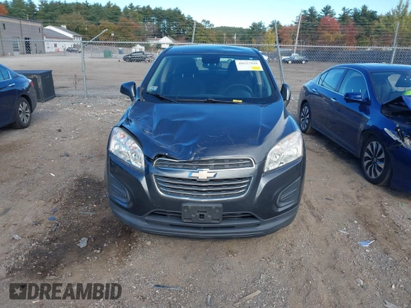 2016 Chevrolet Trax LS with VIN 3GNCJNSB3GL224437, listed as a IAAI auction lot 40637048 with 74,457 mi miles. Bid and sale history available at carsss.com. Image 12.