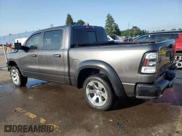 2019 Ram 1500 Big Horn with VIN 1C6SRFFT5KN572391, listed as a Copart auction lot 60092425 with 116,824 mi miles and Clean title. Bid and sale history available at DreamBid. Image 2.
