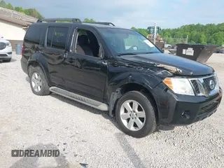 2012 Nissan Pathfinder SV z VIN 5N1AR1NBXCC615468, wystawiony jako IAAI lot #42199860 z przebiegiem 114 689 mil mil oraz . Historia ofert i sprzedaży dostępna na DreamBid. Obrazek 1.