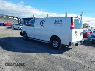 2017 GMC Savana Cargo z VIN 1GTW7AFF8H1911075, wystawiony jako IAAI lot #41038863 z przebiegiem 93 959 mil mil oraz . Historia ofert i sprzedaży dostępna na DreamBid. Obrazek 3.