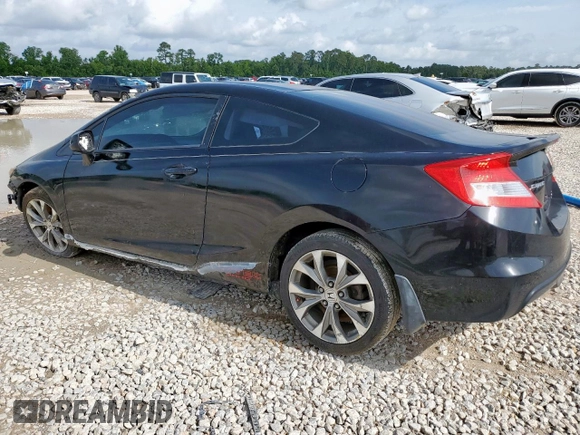 2012 Honda Civic Si with VIN 2HGFG4A5XCH708989, listed as a Copart auction lot 60487425 with Not provided miles and Salvage title. Bid and sale history available at DreamBid. Image 2.