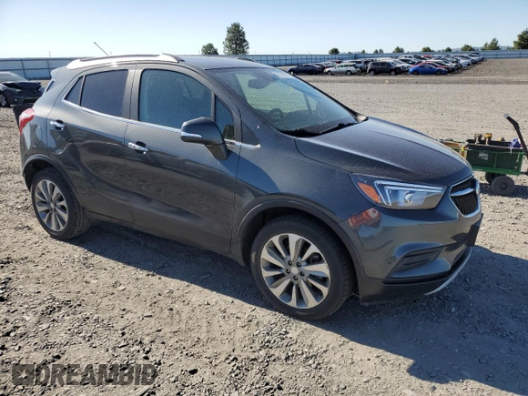 2017 Buick Encore Preferred with VIN KL4CJASB8HB051092, listed as a Copart auction lot 62181165 with 94,475 mi miles and Salvage title. Bid and sale history available at DreamBid. Image 4.