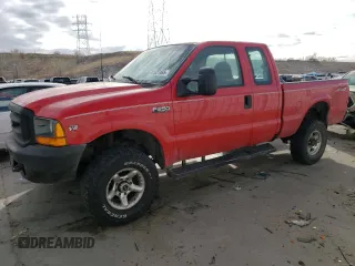 1999 Ford F-250 XL with VIN 1FTNX21L8XED06365, listed as a Copart auction lot 41527465 with 232,866 mi miles and Salvage title. Bid and sale history available at DreamBid. Image 1.