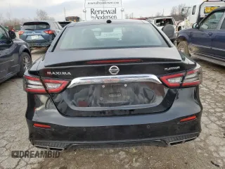 2020 Nissan Maxima Platinum with VIN 1N4AA6FVXLC365690, listed as a Copart auction lot 86352874 with 44,462 mi miles and Salvage Title. Bid and sale history available at DreamBid. Image 6.
