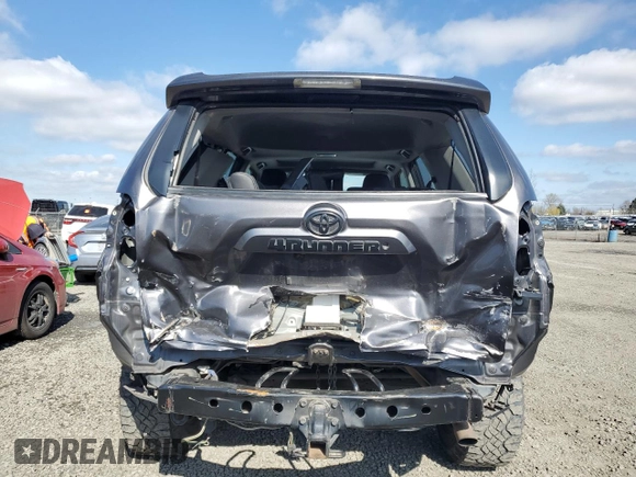 2018 Toyota 4Runner SR5 with VIN JTEBU5JR6J5505788, listed as a Copart auction lot 47994275 with 94,386 mi miles and Salvage Title. Bid and sale history available at carsss.com. Image 6.