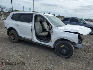 2020 Kia Telluride S with VIN 5XYP64HC1LG009842, listed as a Copart auction lot 48749955 with Not Provided miles and Salvage Title. Bid and sale history available at DreamBid. Image 4.