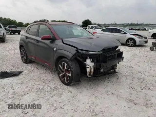 2019 Hyundai Kona Ultimate with VIN KM8K53A50KU311778, listed as a Copart auction lot 47336503 with 47,100 mi miles and . Bid and sale history available at DreamBid. Image 12.