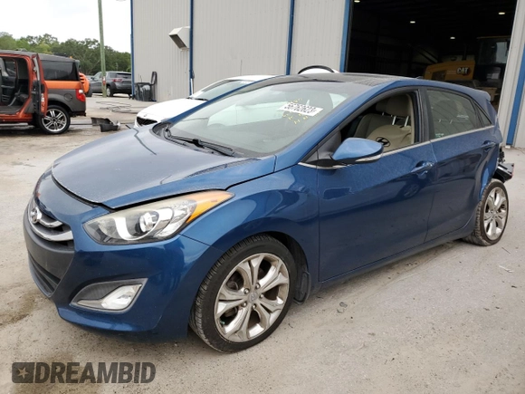2014 Hyundai Elantra with VIN KMHD35LH6EU177865, listed as a Copart auction lot 56762623 with 67,343 mi miles and Salvage title. Bid and sale history available at DreamBid. Image 1.