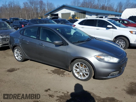 2013 Dodge Dart Rallye with VIN 1C3CDFBH0DD708081, listed as a Copart auction lot 47655685 with 216,165 mi miles and Clean Title. Bid and sale history available at carsss.com. Image 4.